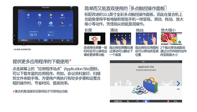 理光5055黑白機(jī)-應(yīng)用程序